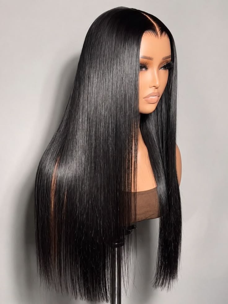 Middle Part Peruvian Wig