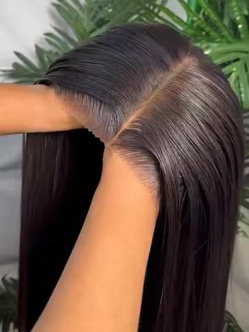 Middle Part Peruvian Wig