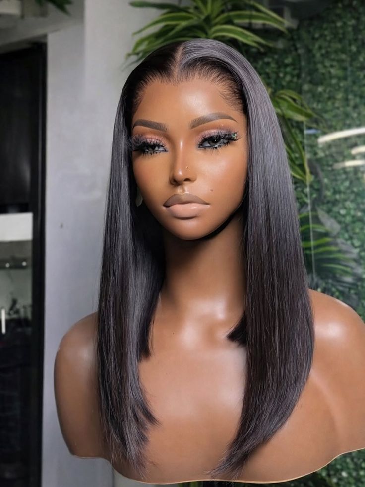 Middle Part Peruvian Wig