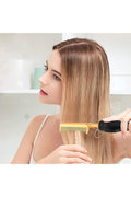 Hot Comb Hair Straightener Brush Hot Comb Pressing Electric Heat Electric Hair Brushes Styling Tools