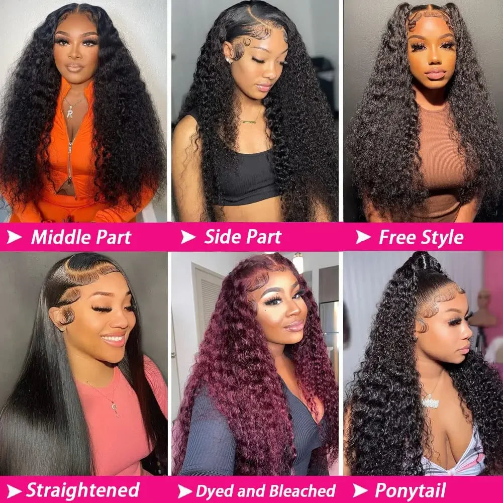 Glamour Deep Wave Brazilian Lace Wig