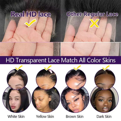 Glamour Deep Wave Brazilian Lace Wig