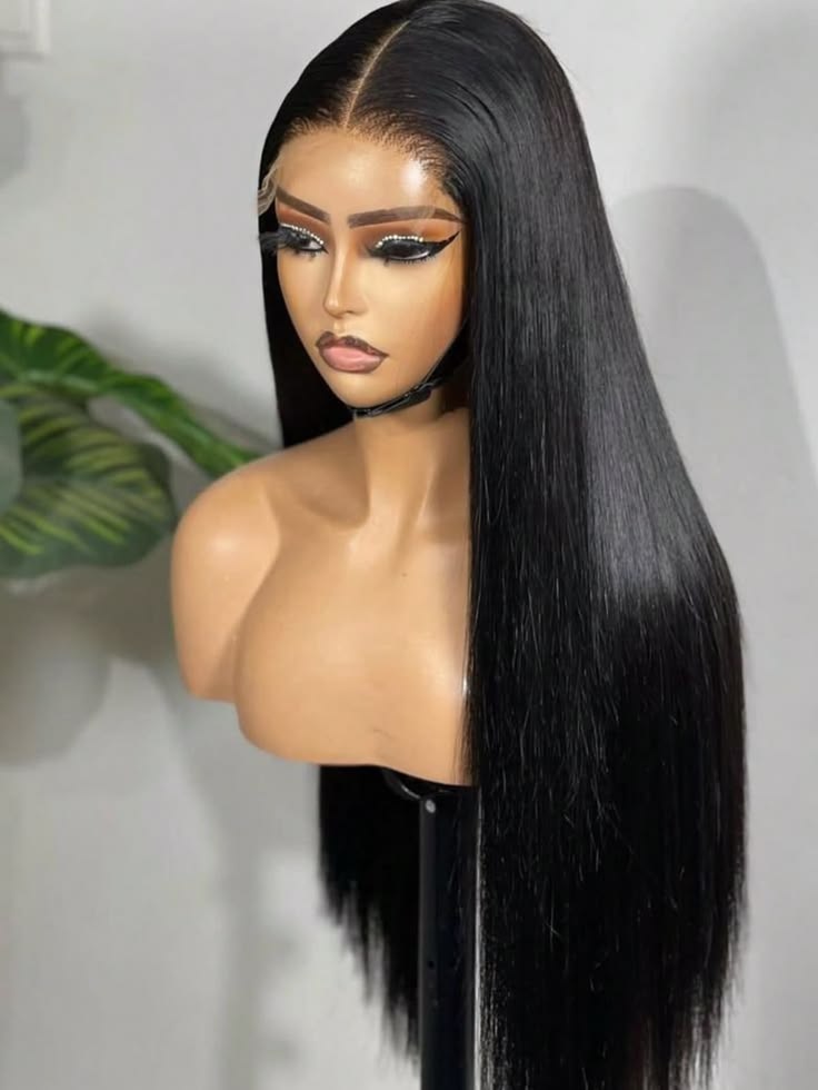 Straight Human Hair Gluless Wig