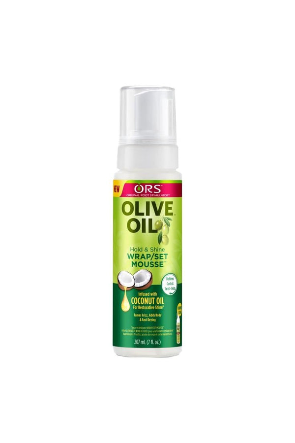ORS Olive Oil Hold and Shine Wrap Set Mousse